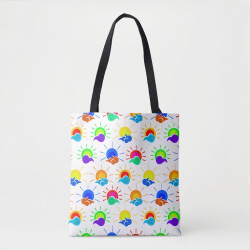 Sunshine summer tote bag