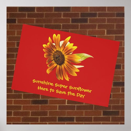 Sunshine Super Sunflower Laminated Placemat