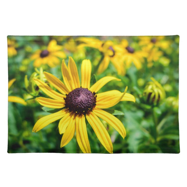 Sunshine Susans Cloth Placemat (Front)