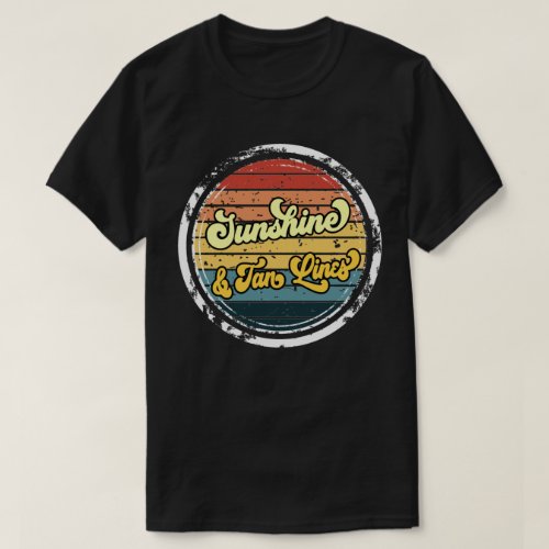 Sunshine  Tan Lines T_Shirt