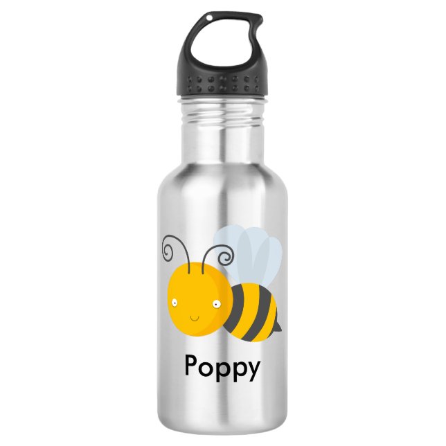 Sunshine the Bee water bottle (Front)