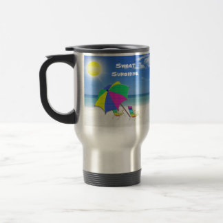 Sunshine Tropical Custom Travel Mugs No Minimum