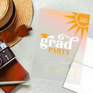 Sunshine Typography Graduation Marigold ID1100