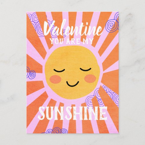 Sunshine Valentine Holiday Card