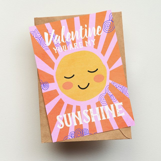 Sunshine Valentine Holiday Card (Creator Uploaded)