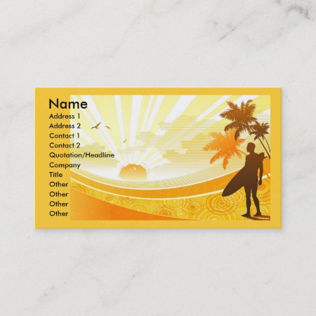 Sunshine_widescreen_vector-1920x1200, Name, Add... Business Card