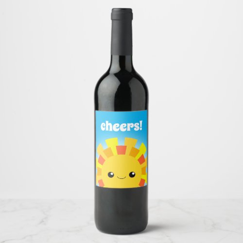Sunshine Wine Label