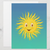 Sunshine With Circular Lines (Front/Back)