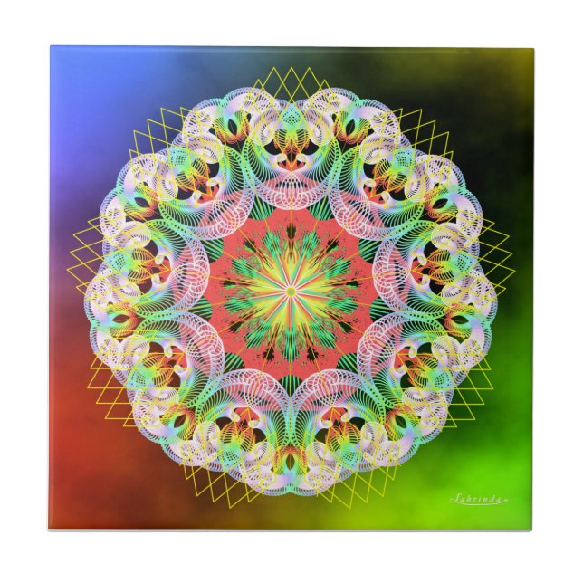 Sunshine Within Ceramic Tile (Front)