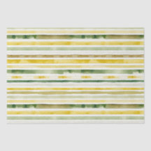 Sunshine Yellow & Green Stripe