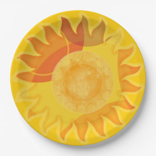 Sunshine Yellow Plate
