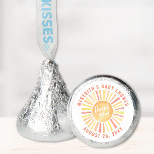 Sunshine Yellow Sun Baby Shower Hershey®'s Kisses®