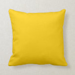 Sunshine Yellow Throw Pillow