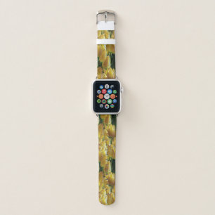 Sunshine Yellow Tulips Apple Watch Band