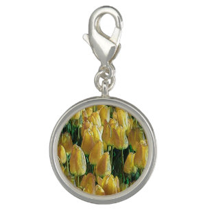 Sunshine Yellow Tulips Charm