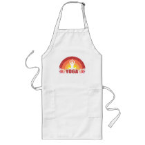 Sunshine Yoga Yogi Lotus Flower  Long Apron