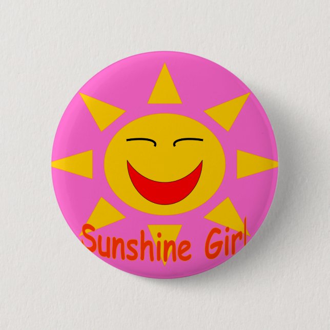 SunshineGal Pinback Button (Front)
