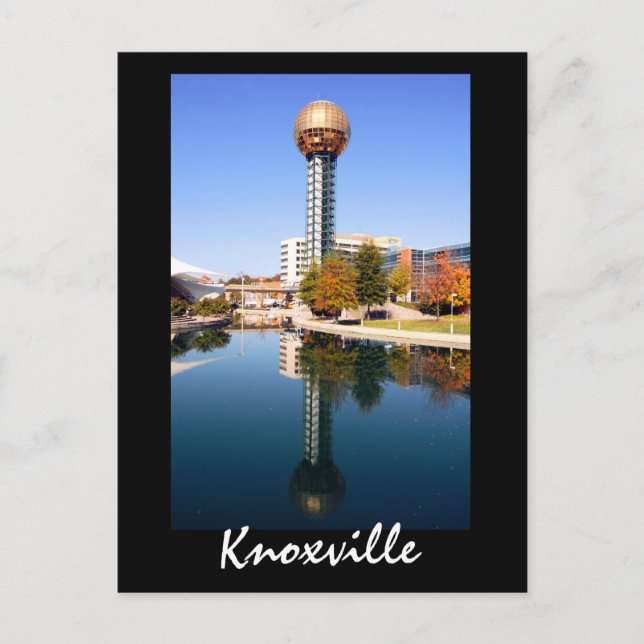 Sunsphere, Knoxville, Tennessee Postcard (Front)
