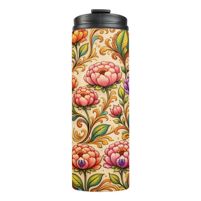 Sunstream Bloom Thermal Tumbler (Front)