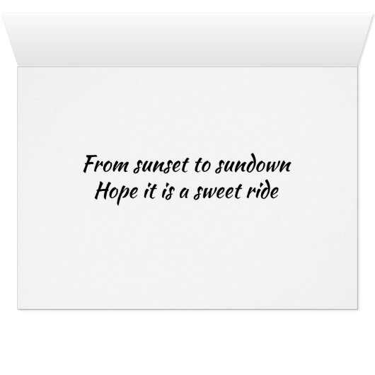 SUNUP TO SUNDOWN WISHES **BIRTHDAY** (Inside Horizontal (Bottom))