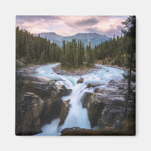 Sunwapta Falls    Jasper National Park Magnet