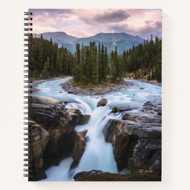 Sunwapta Falls |  Jasper National Park Notebook (Front)