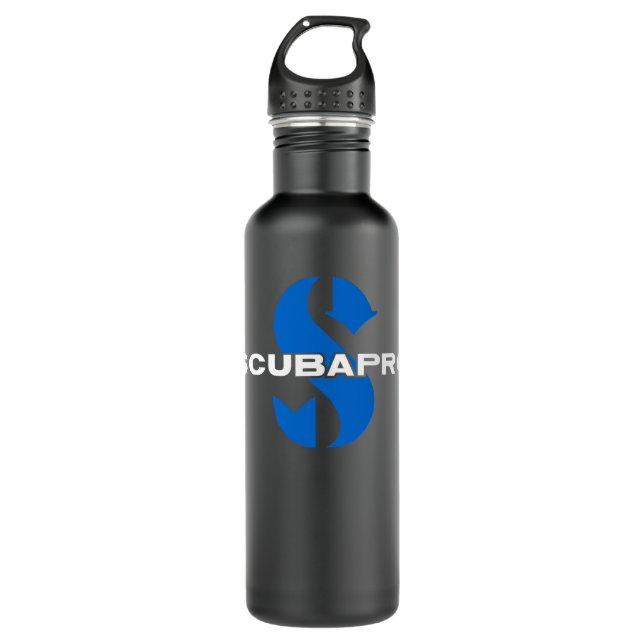 SUNY Polytechnic Institute wild cats Active Stainless Steel Water Bottle (Front)