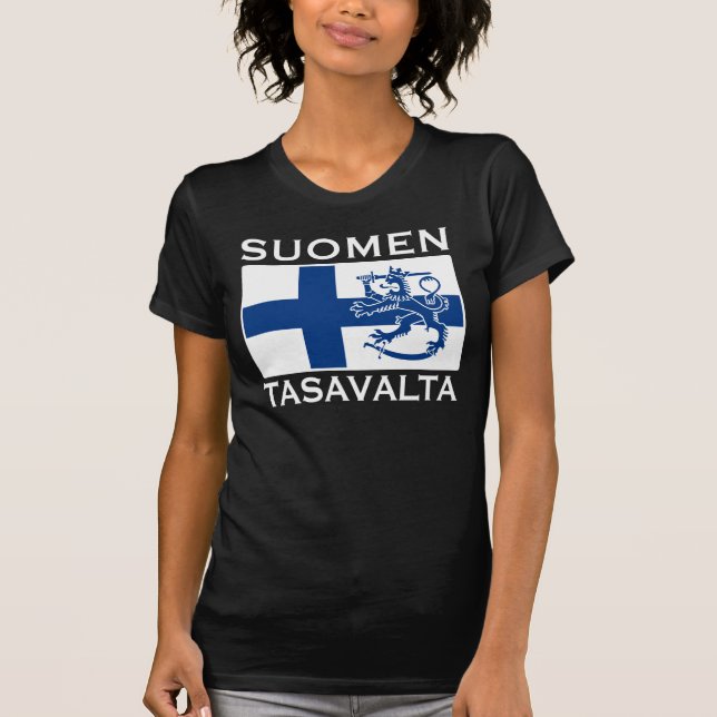 Suomen+Tasavalta T-Shirt (Front)