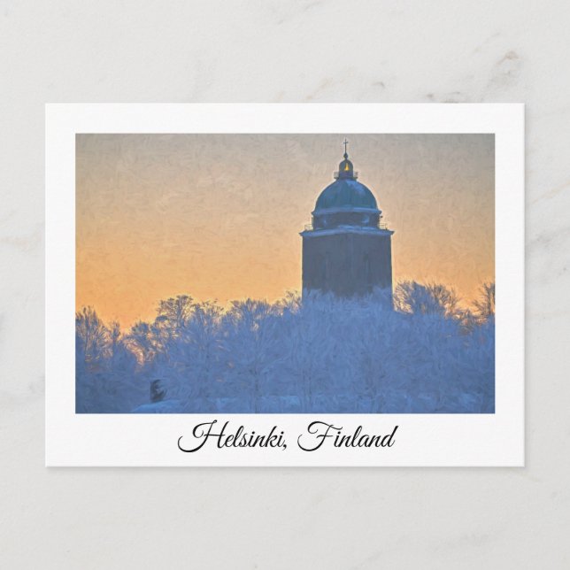 Suomenlinna Helsinki Finland postcard (Front)