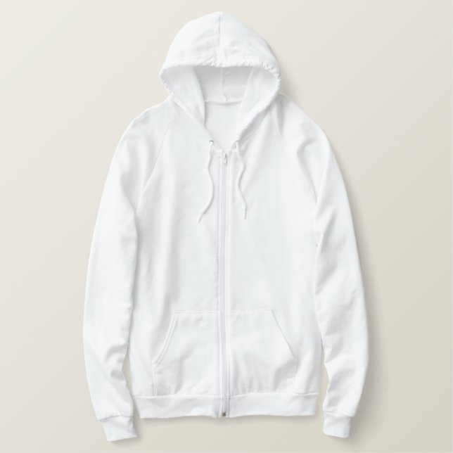 SUOMI, Finland Embroidered Hoodie (Design Front)