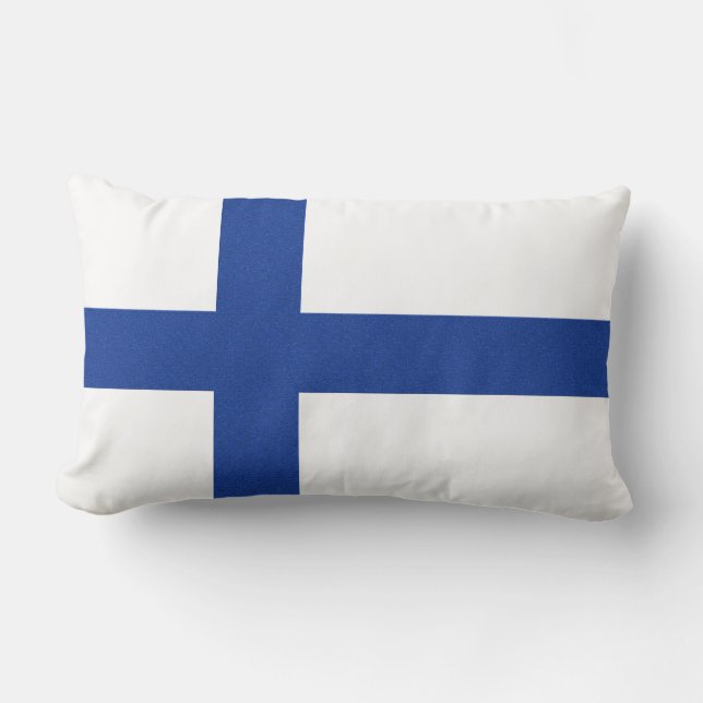 SUOMI FINLAND flag pillow (Front)