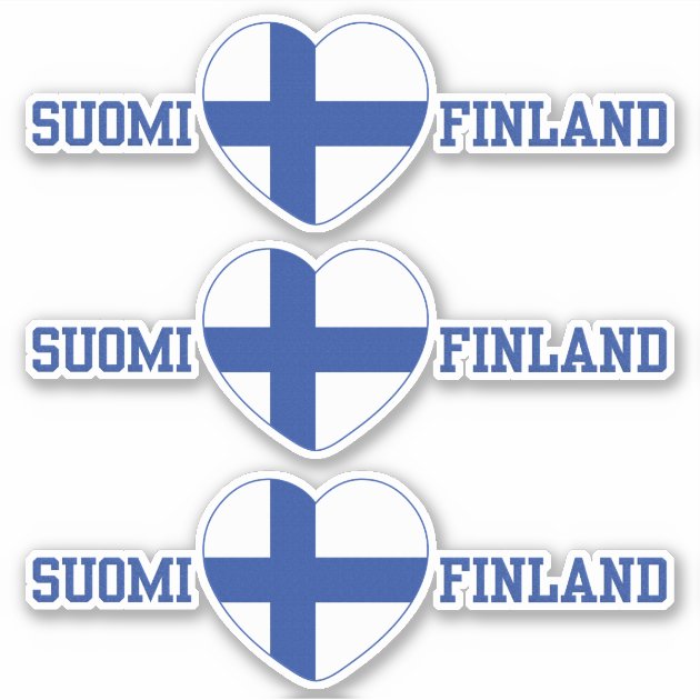 Autocollant Finlande Suomi Europe - Pour Plaque D'immatriculation Ou Décoration, Neuf