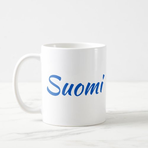 Suomi Finnish Coffee Mug
