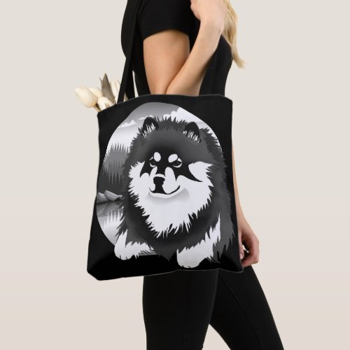 SUOMI_ Finnish Lapphund  tote or crossbody bag 