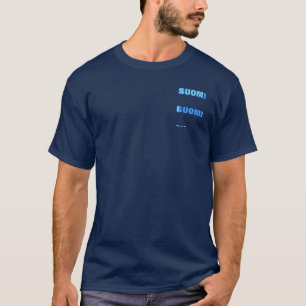 SUOMI (Finnish Pride) Blue T-Shirt