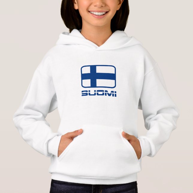 Suomi Flag Hoodie (Front)