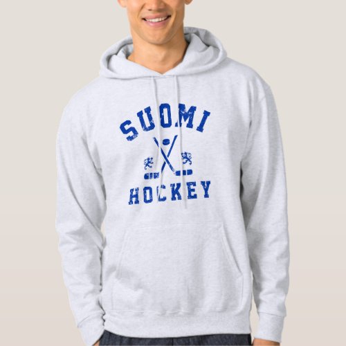 Suomi Ice Hockey  Hoodie