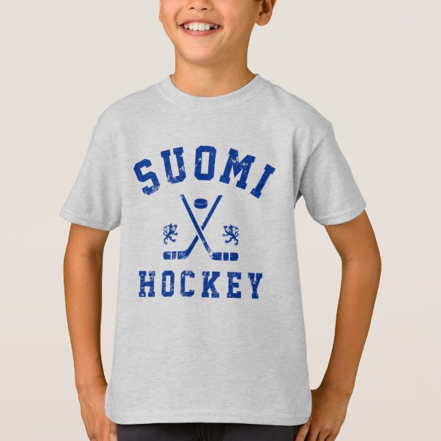 Suomi Ice Hockey  T-Shirt (Front)
