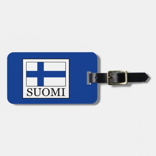 Suomi Luggage Tag