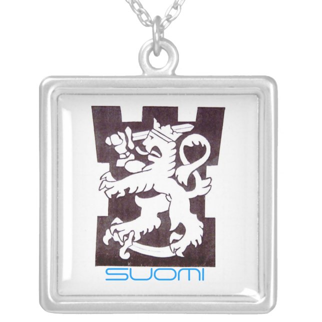 SUOMI necklace with Coat of Arms (Front)