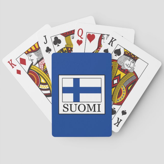 Suomi Poker Cards (Back)