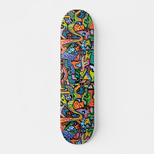 Sup#6 Skateboard Deck (Front)