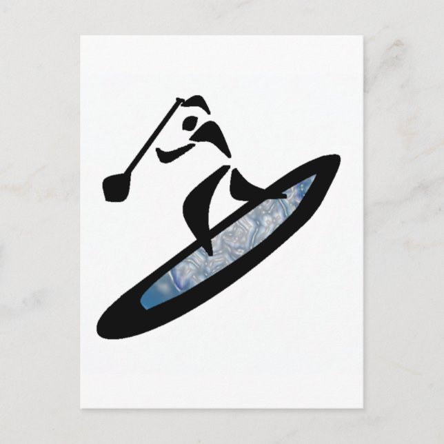 SUP ALL WAVES POSTCARD (Front)
