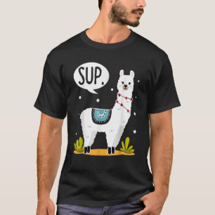 Sup  Alpaca Costume Llamas  Llama T-Shirt