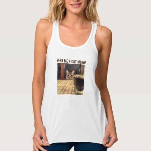 Sup Beer Kitty Cat Photography Tank Top