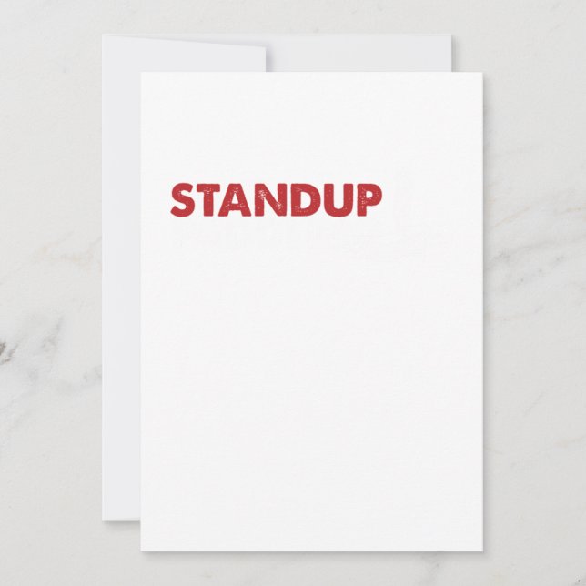 Sup Boarding Paddle Ocean Sea Surfing Surfers Gift Invitation (Front)