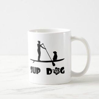 SUP Dog Sitting Coffee Mug