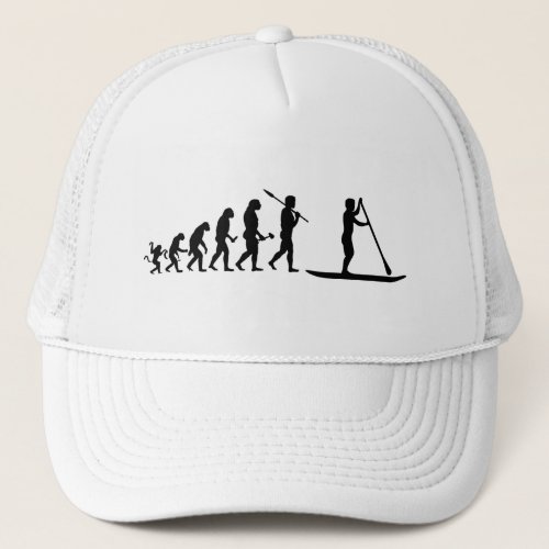 SUP Evolution Stehpaddle Evolutionary Theory Trucker Hat
