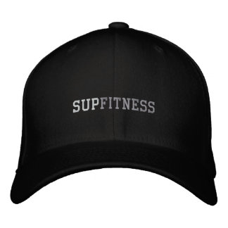 SUP FITNESS EMBROIDERED BASEBALL HAT