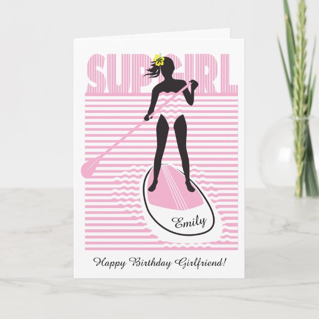 SUP Girl Card (Front)